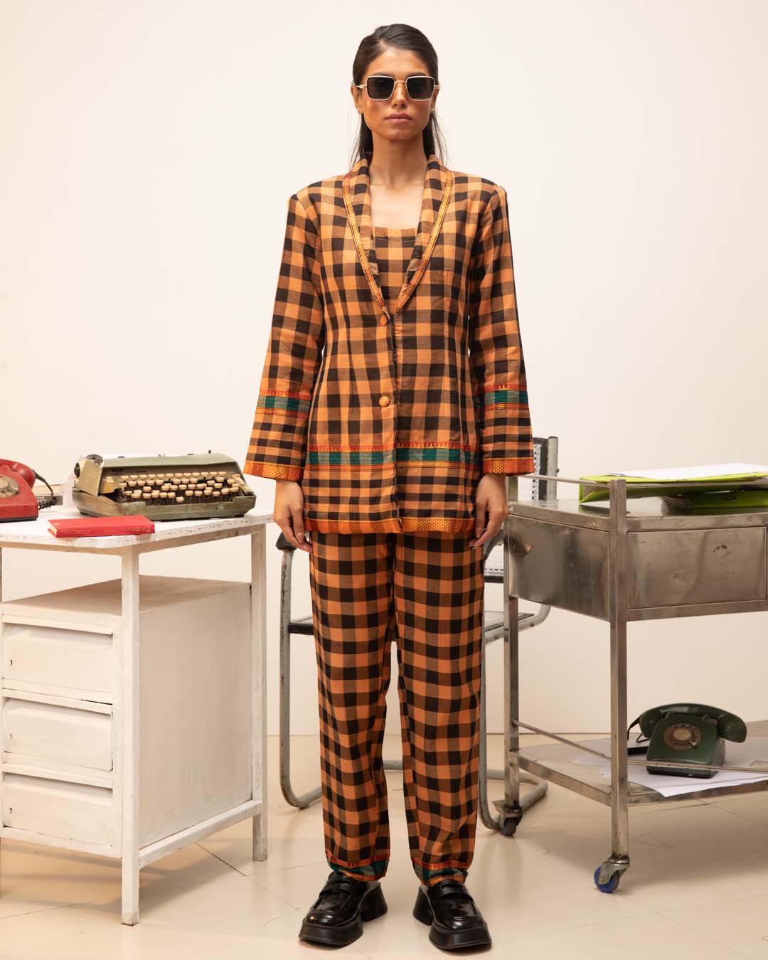 Amber Storm(  3 PCS PANT SUIT CO-ORD SET)