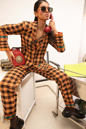 Amber Storm(  3 PCS PANT SUIT CO-ORD SET)