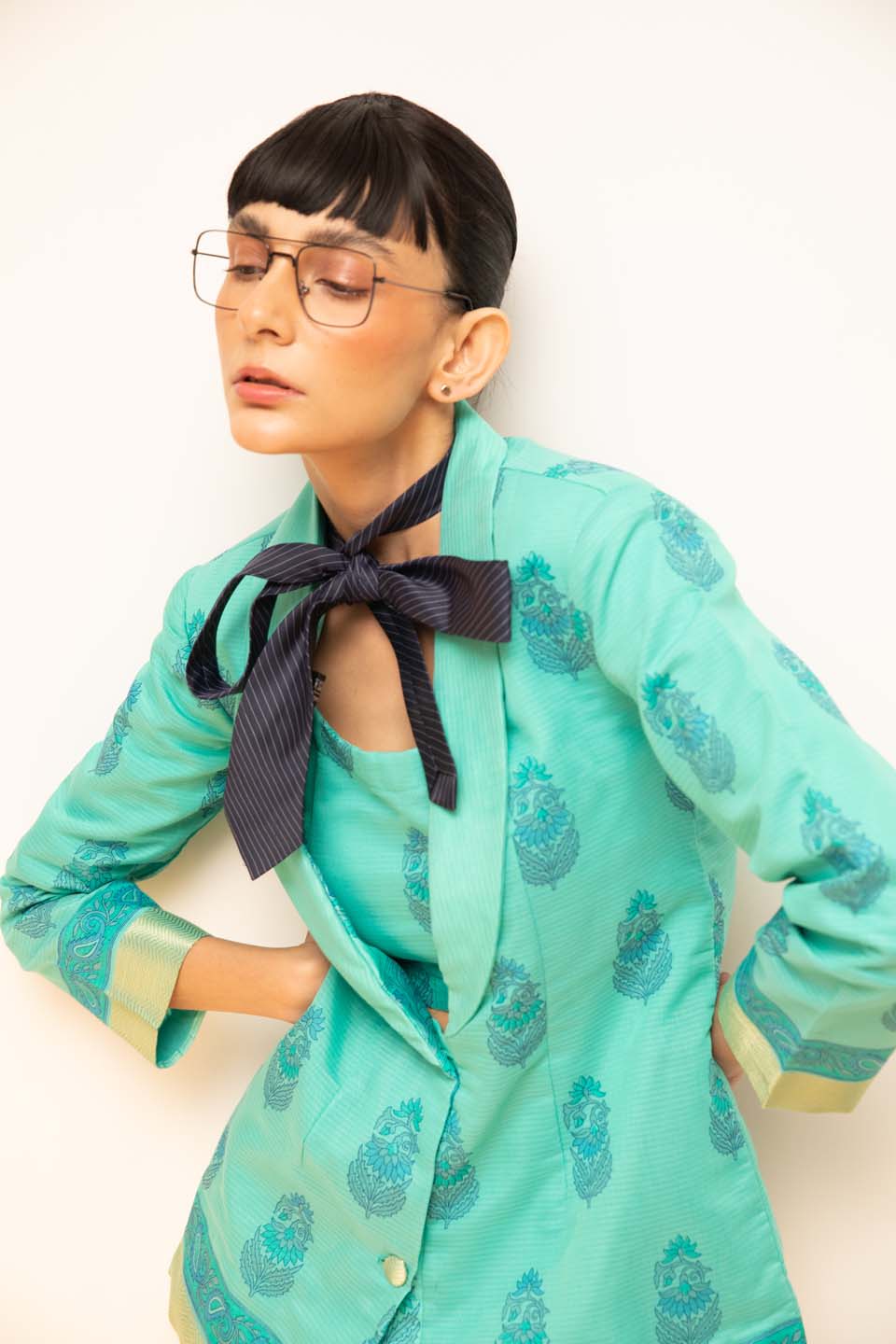 Frostfire Edge(  3 PCS PANT SUIT CO-ORD SET)