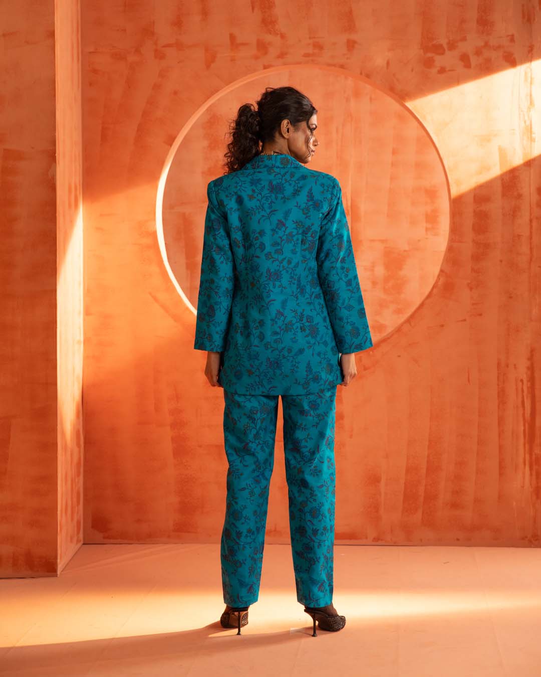 Emerald Sentinel(  3 PCS PANT SUIT CO-ORD SET)