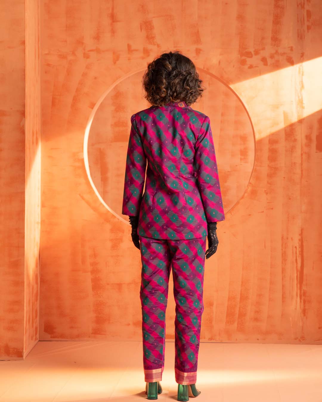 Scarlet Sabre(  3 PCS PANT SUIT CO-ORD SET)