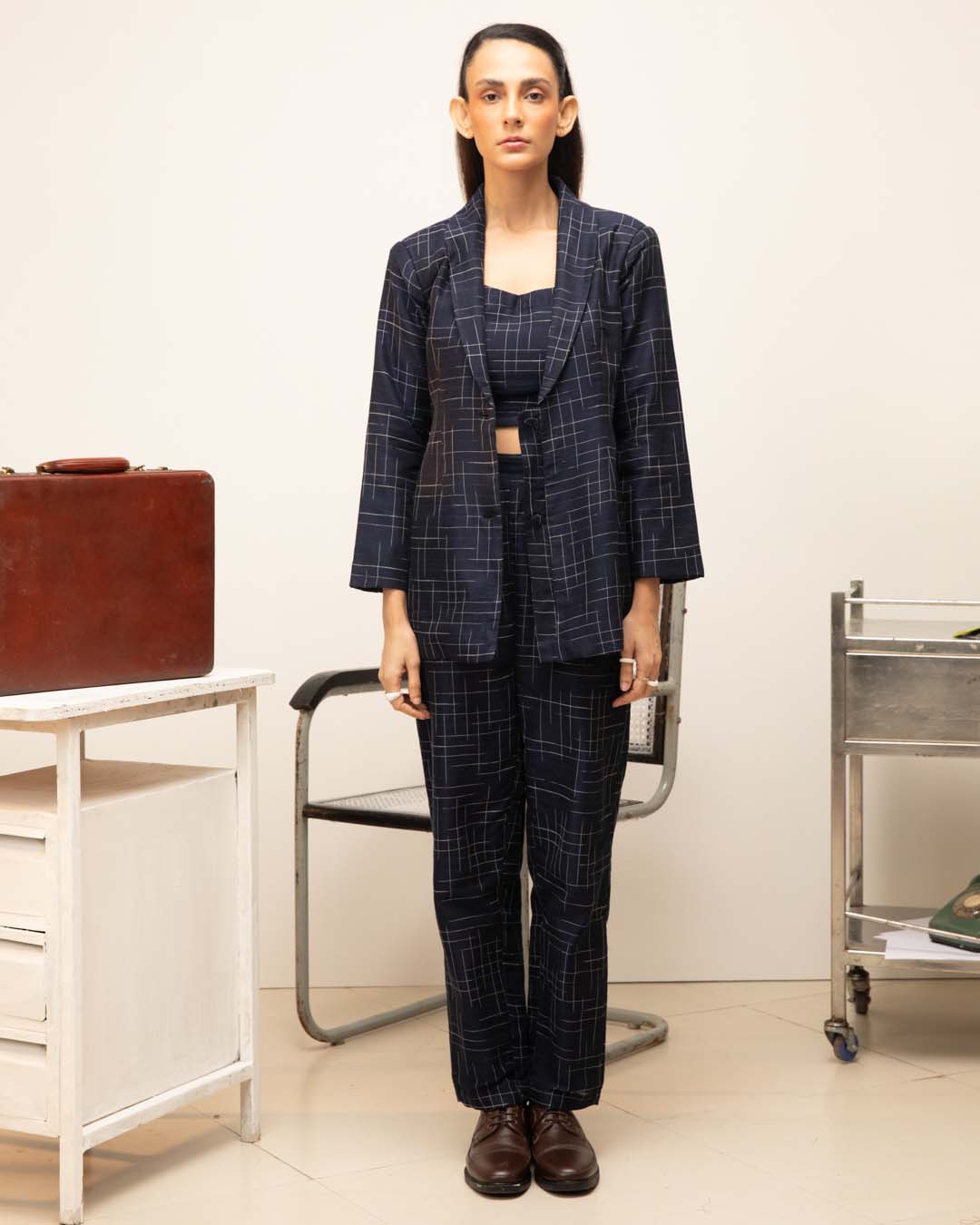 Onyx Commander(  3 PCS PANT SUIT CO-ORD SET)