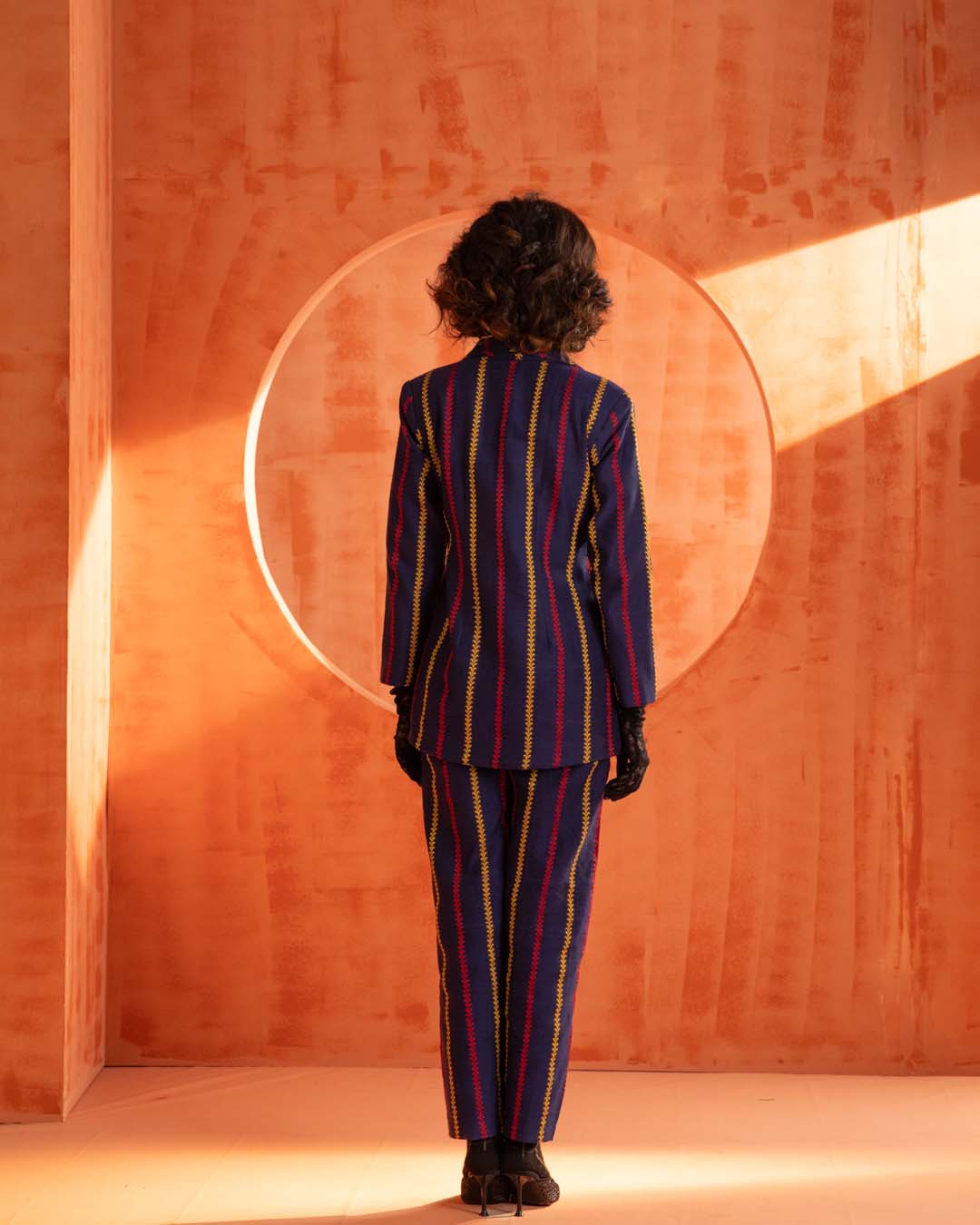 Midnight Falcon(  3 PCS PANT SUIT CO-ORD SET)