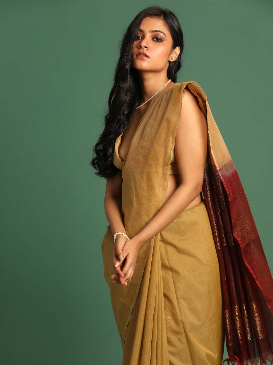 BEIGE SERENITY (OTHER ART SILK SAREE)