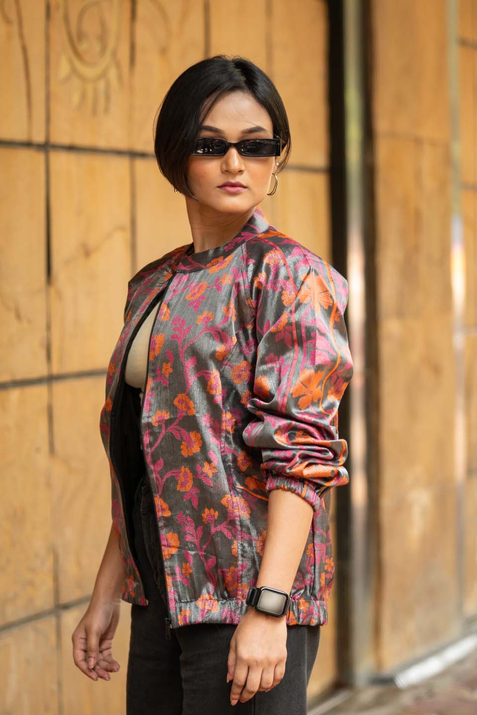 Shadow Bloom - Bomber Jacket