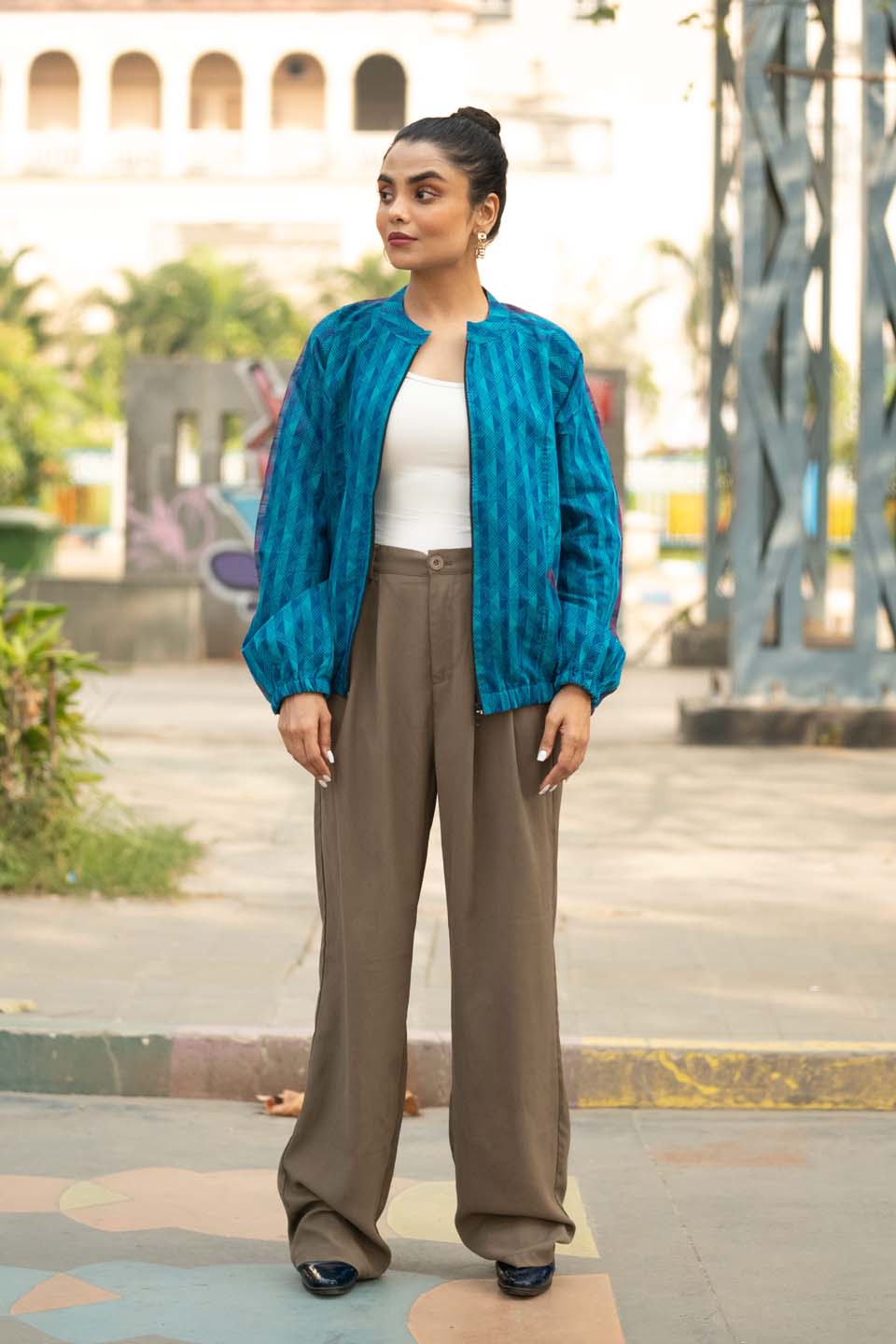 Blue Horizon - Bomber Jacket