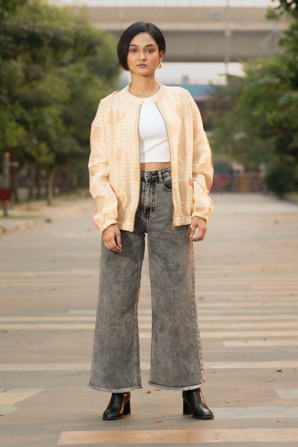 Desert Bloom - Bomber Jacket