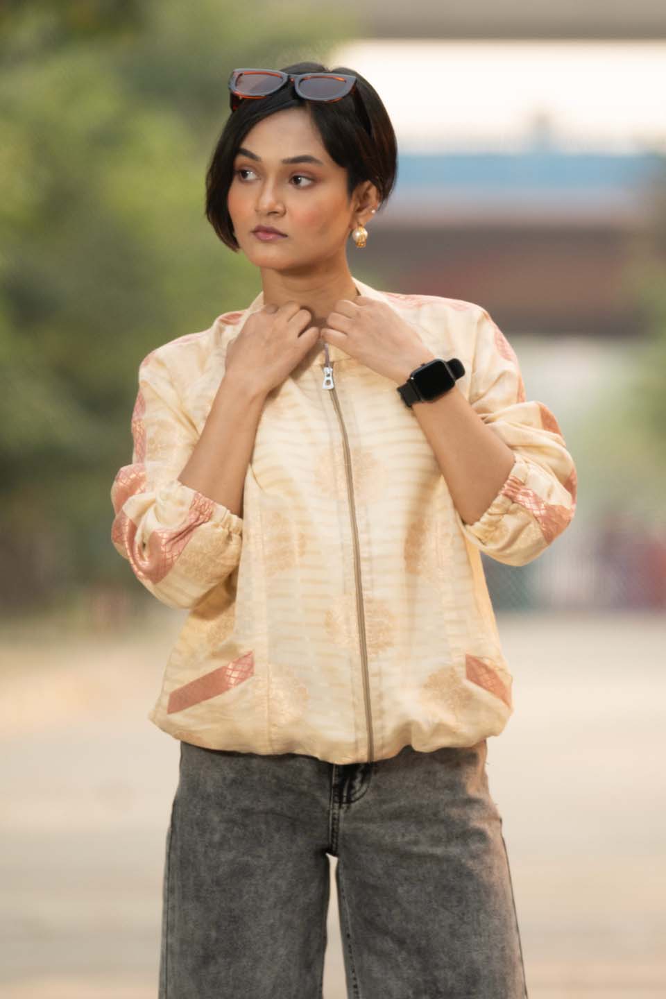 Desert Bloom - Bomber Jacket