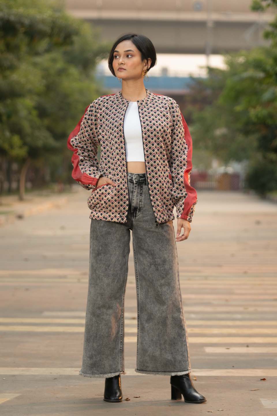 Terra Mosaic - Bomber Jacket