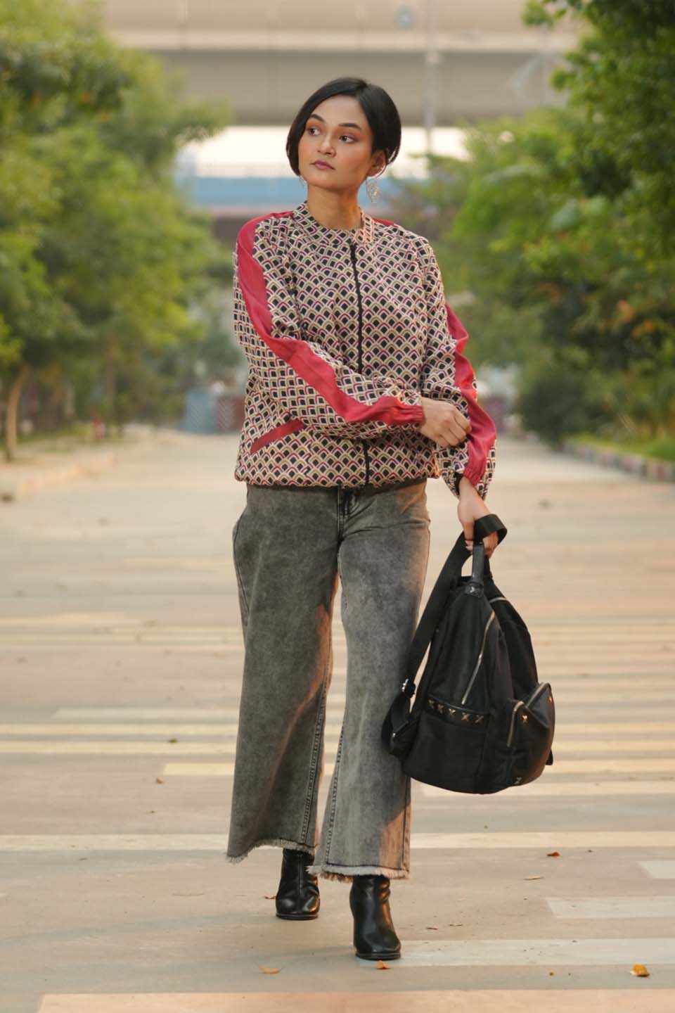 Terra Mosaic - Bomber Jacket