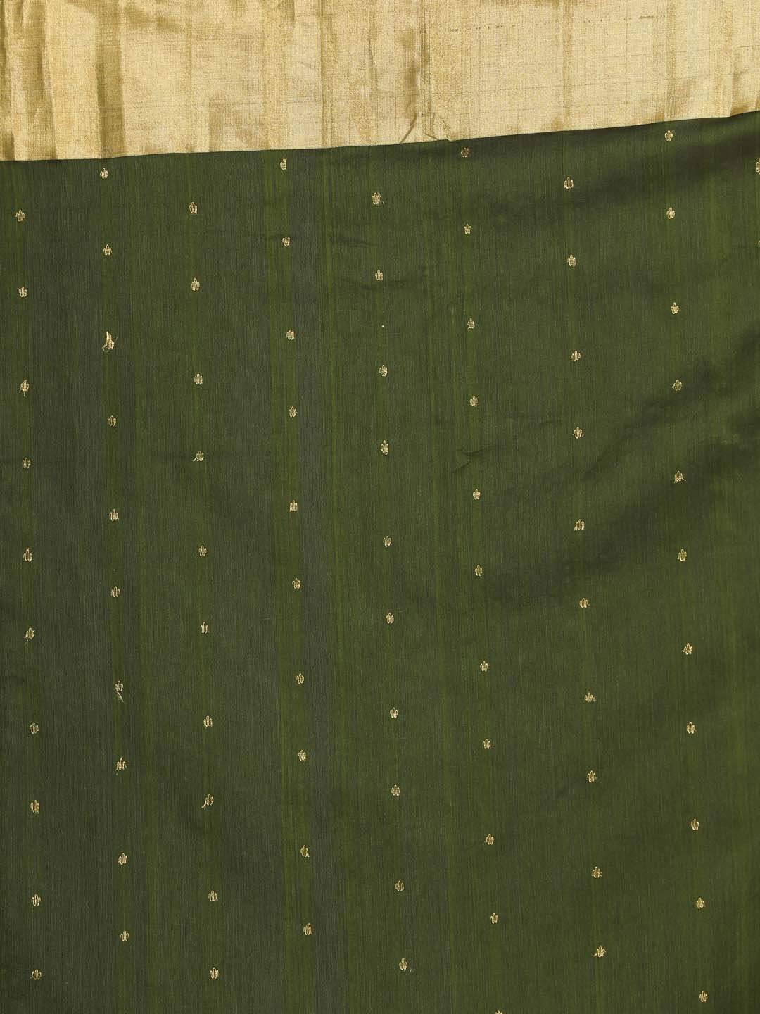 Indethnic Chanderi Handloom Silk Cotton Saree - Saree Detail View