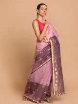 OH! SO PURPLE (CHANDERI SILK COTTON SAREE)