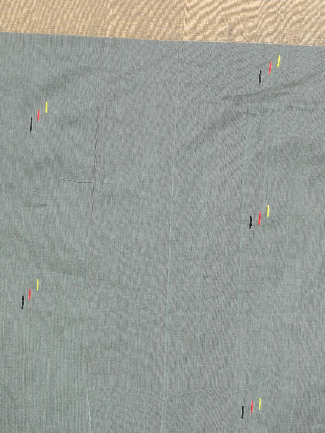 Indethnic Chanderi Handloom Silk Cotton Saree - Saree Detail View