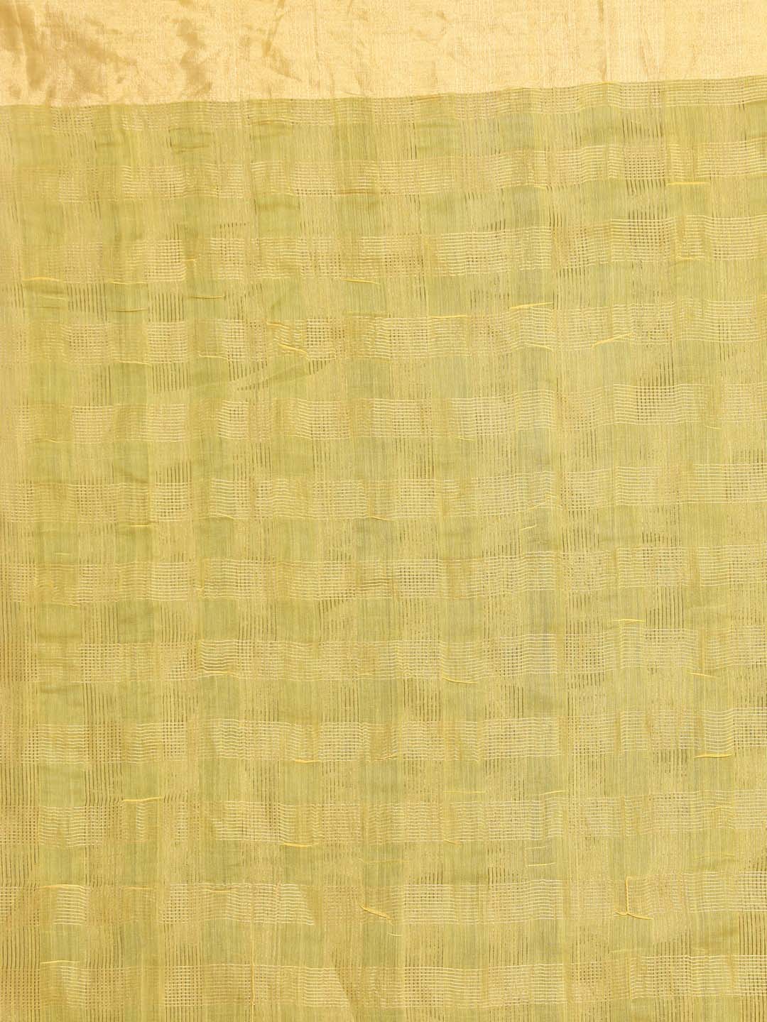 Indethnic Chanderi Handloom Silk Cotton Saree - Saree Detail View