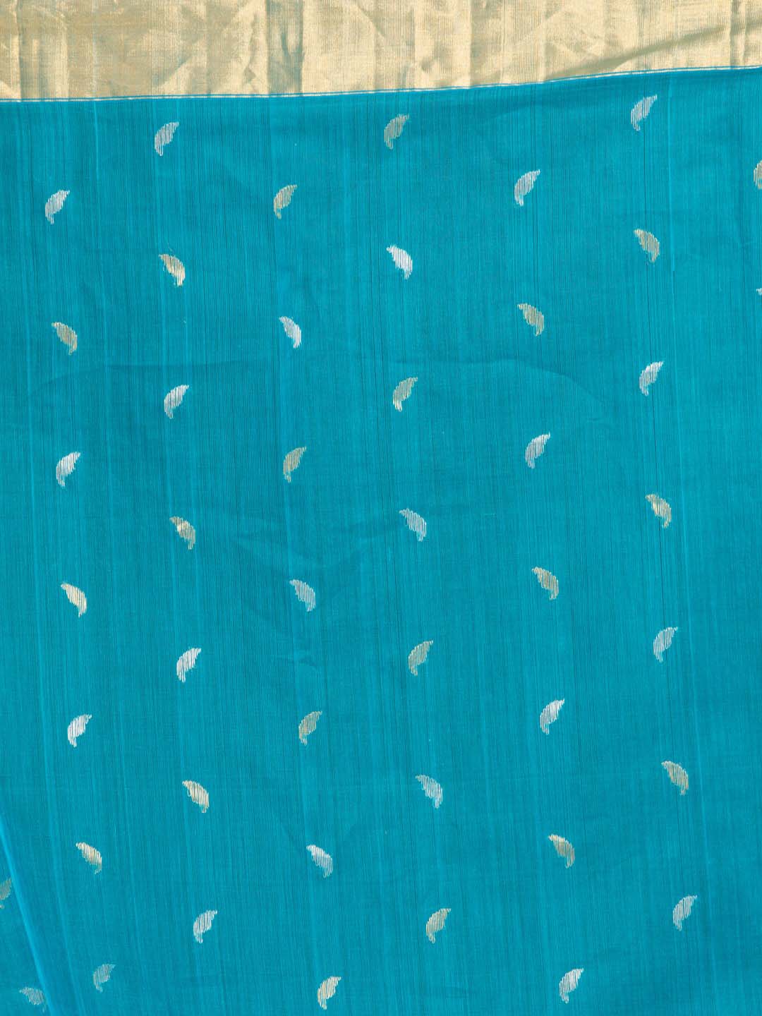 Indethnic Chanderi Handloom Silk Cotton Saree - Saree Detail View