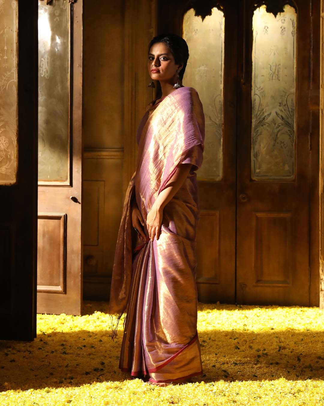 ROYAL AMETHYST (HANDLOOM 100% PURE COTTON SAREE)