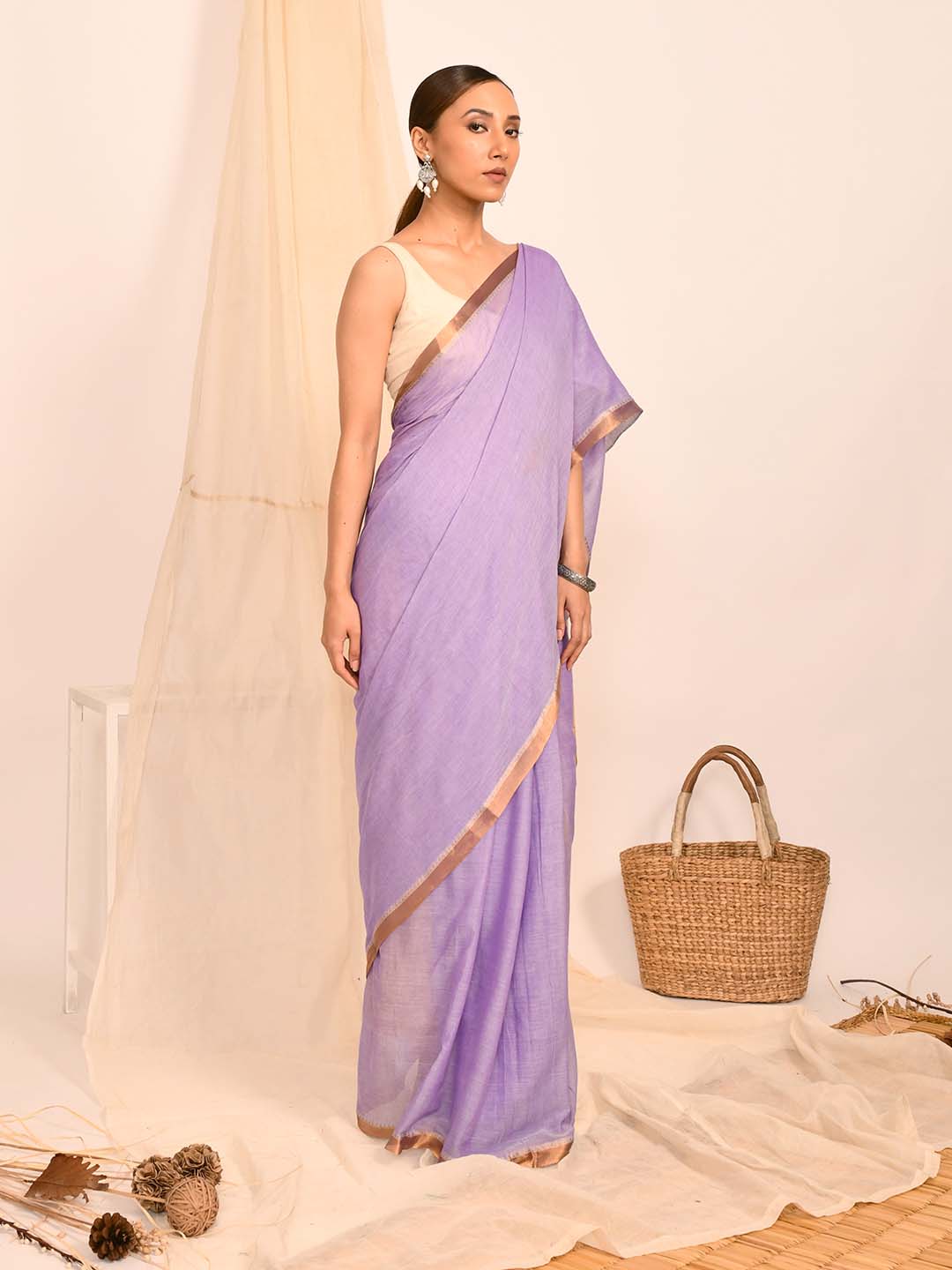 LILAC RADIANCE (  SAREE)