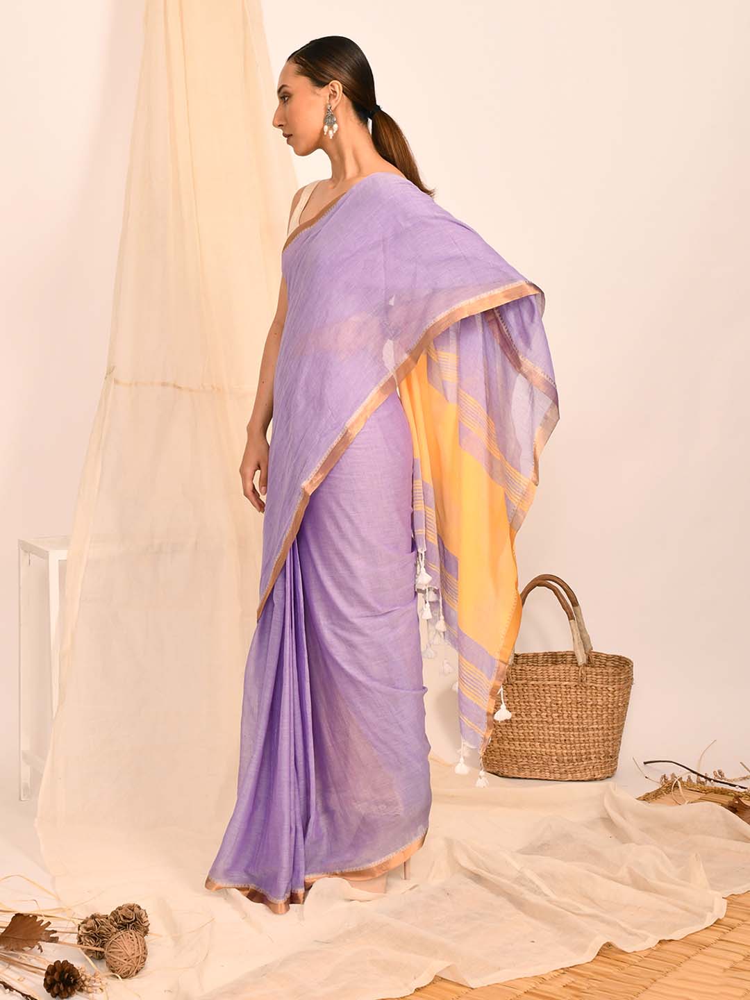 LILAC RADIANCE (  SAREE)