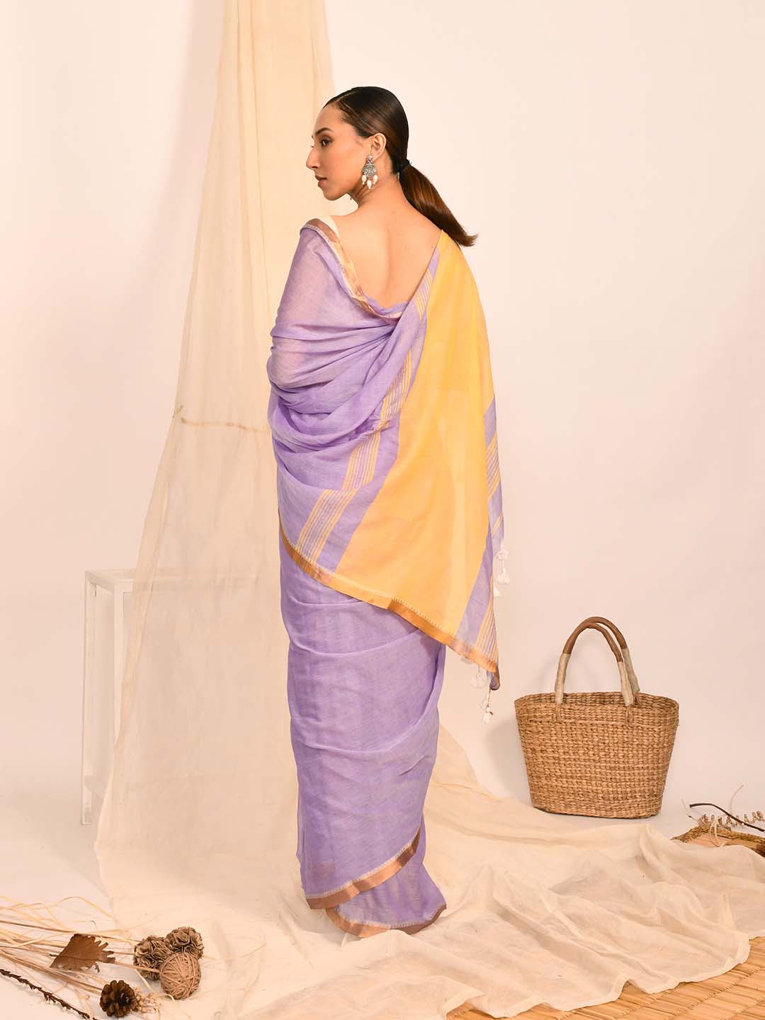 LILAC RADIANCE (  SAREE)