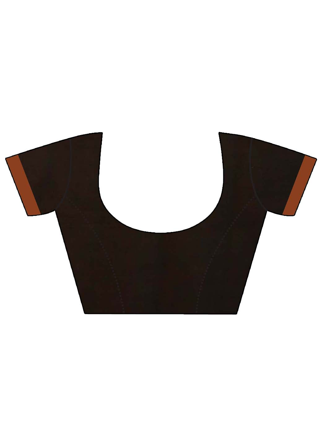 EBON CLASSIC  (HANDLOOM PURE LINEN SAREE)