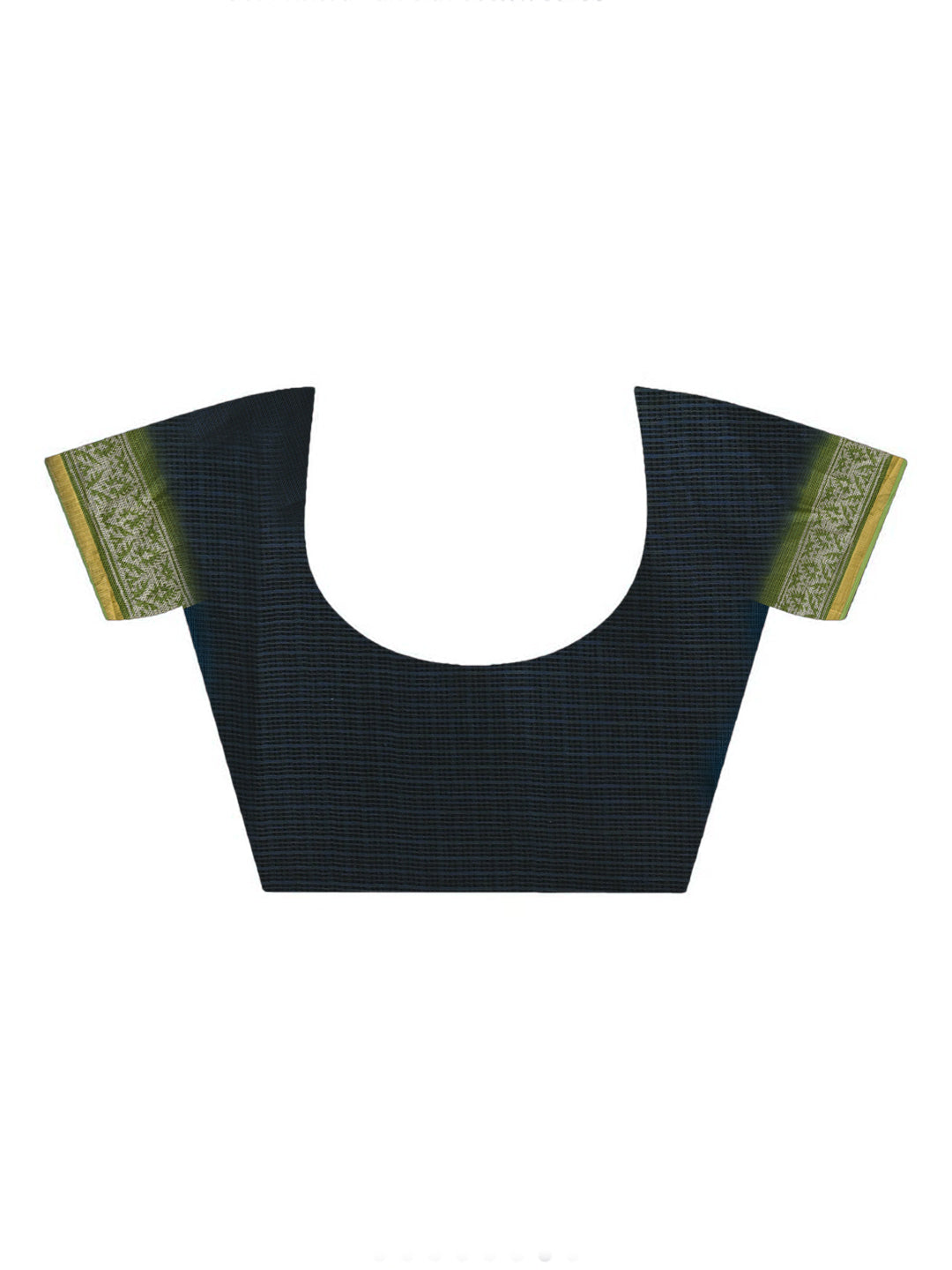 BLUE ENIGMA (BAGRU SILK COTTON SAREE)