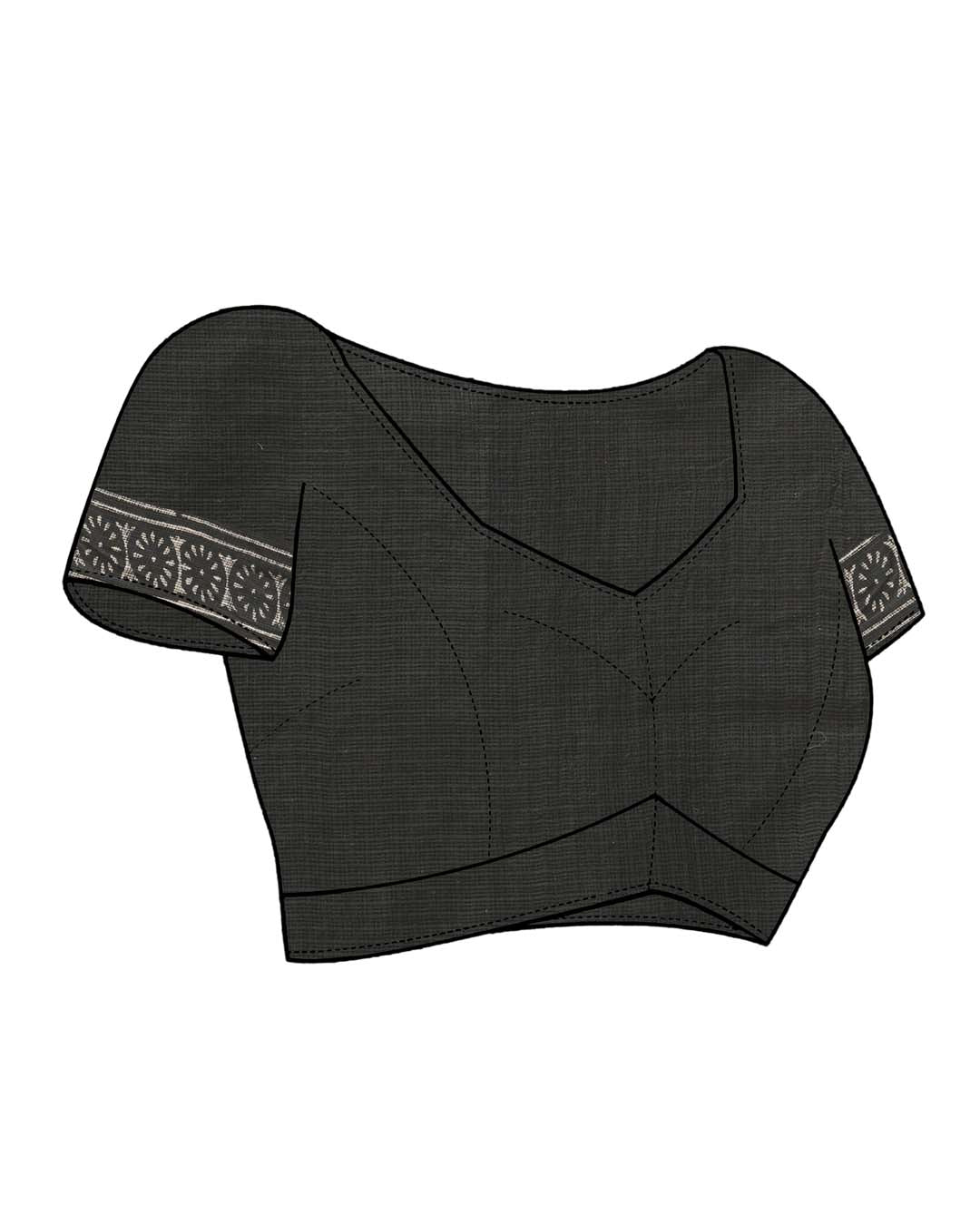 RUST RADIANCE (BAGRU SILK COTTON SAREE)