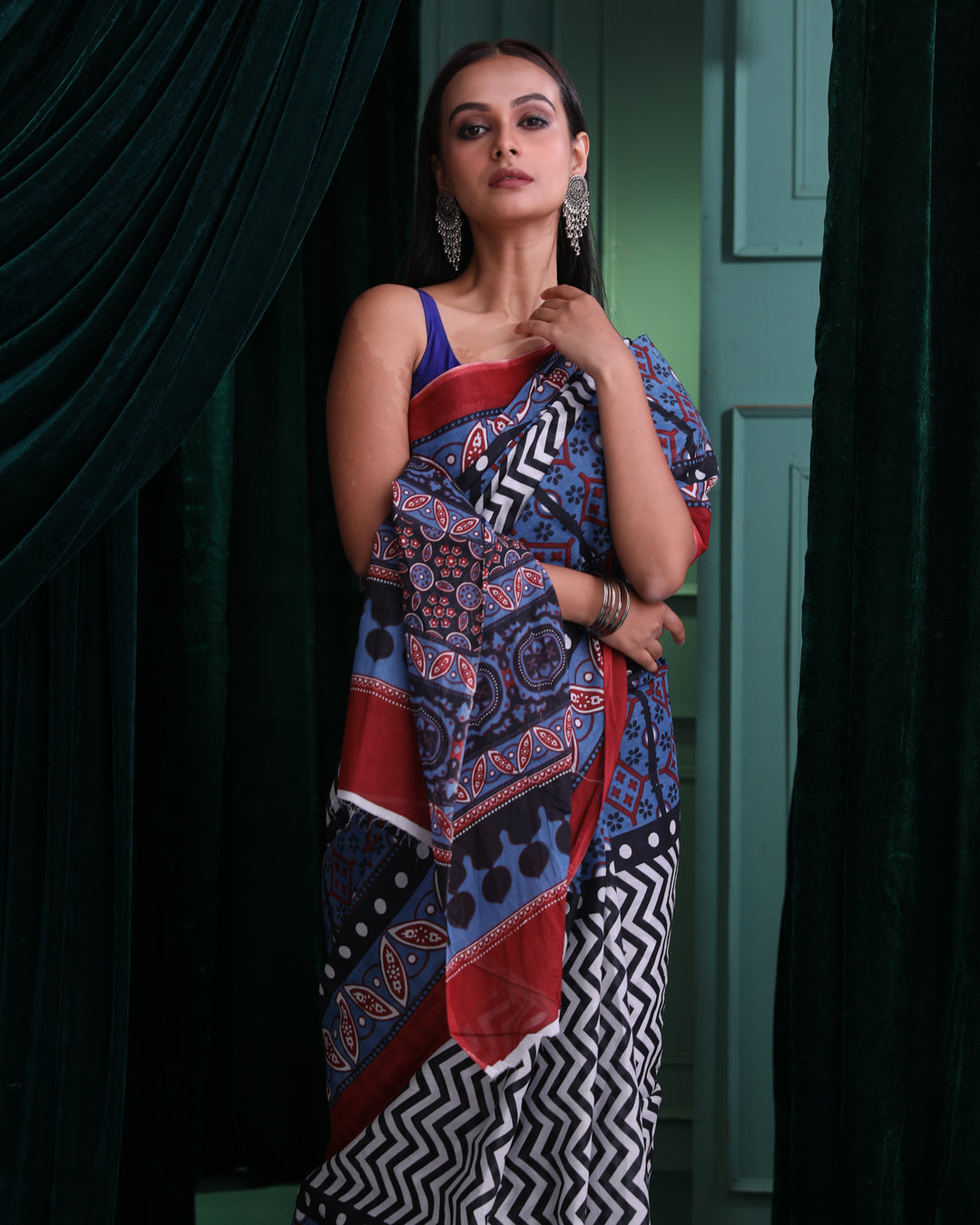 AZURE HARMONY (  SAREE)