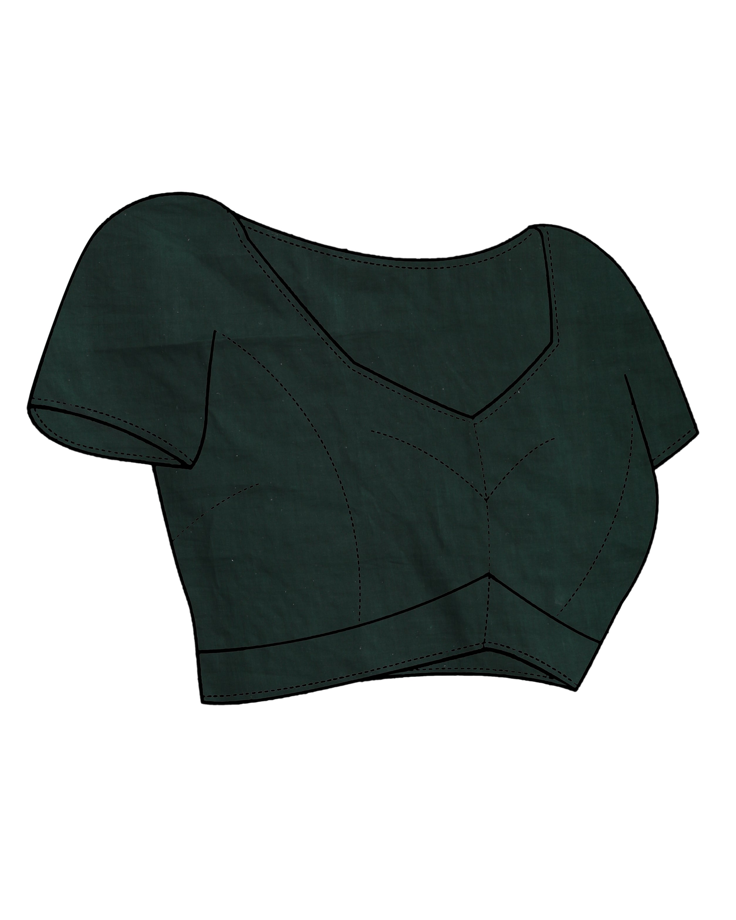 SLATE ELEGANCE (IKKAT MUL MUL COTTON SAREE)