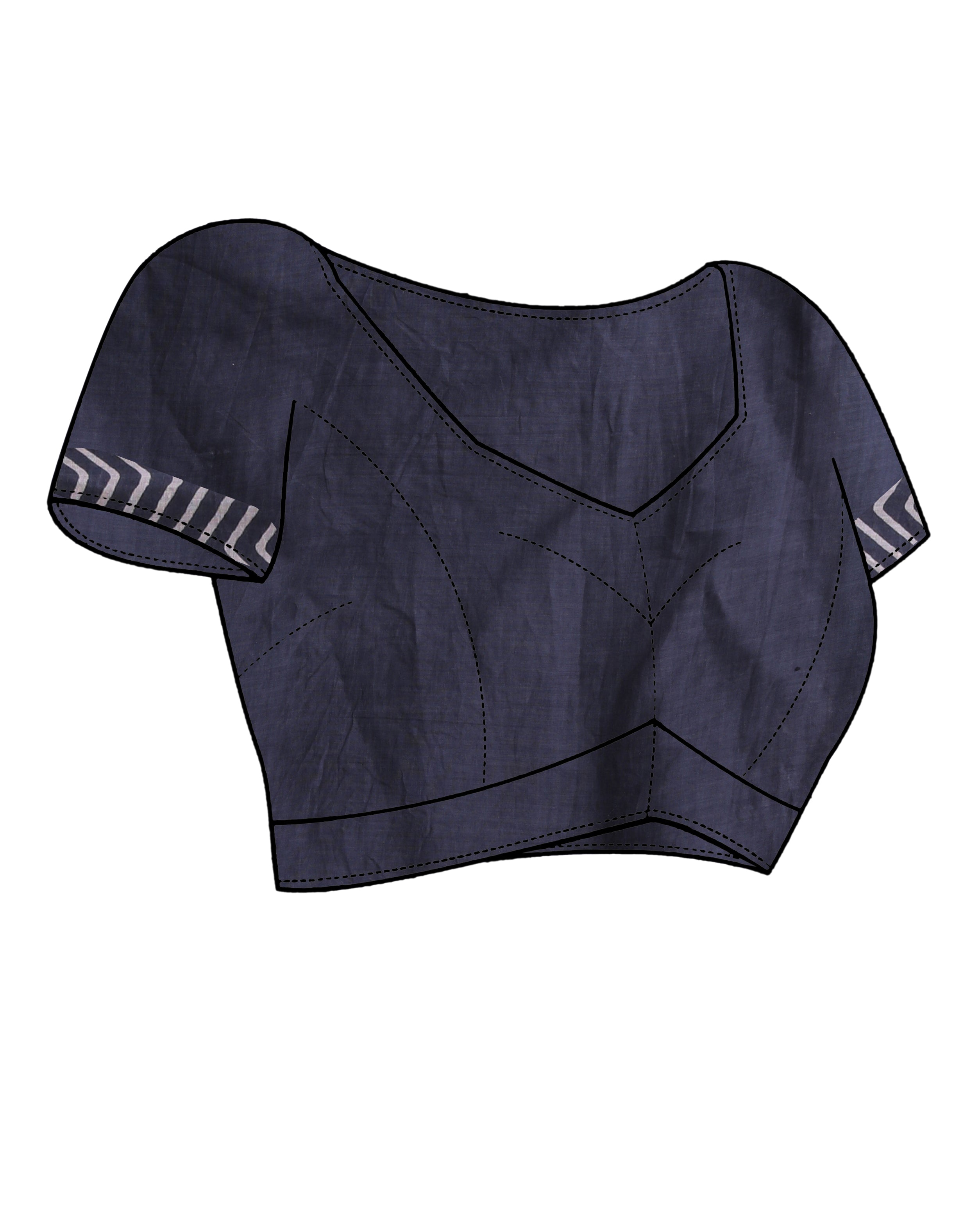 AMBER GLOW (BAGRU MUL MUL COTTON SAREE)