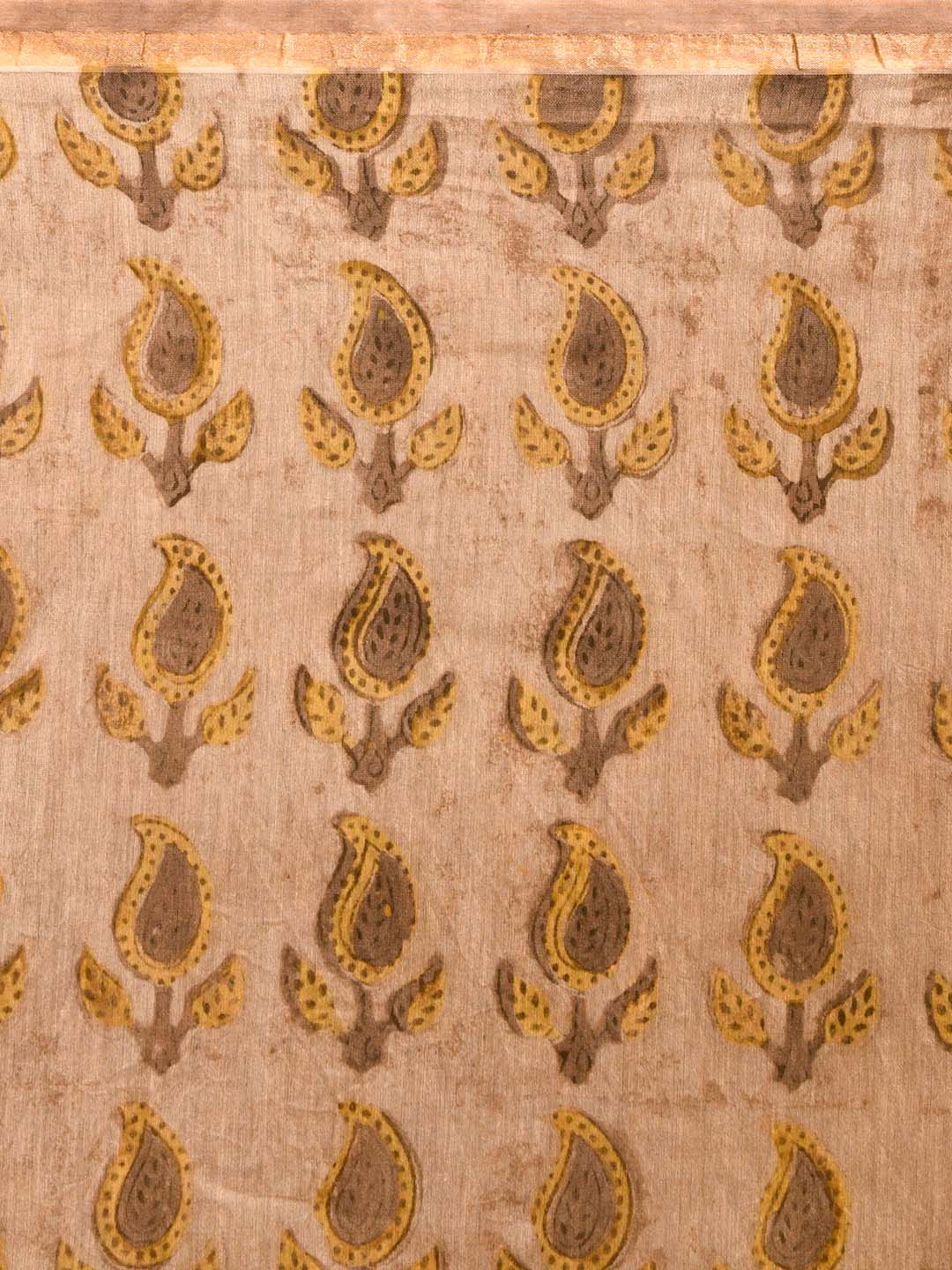 ETERNAL ELEGANCE (BAGRU SILK COTTON SAREE)