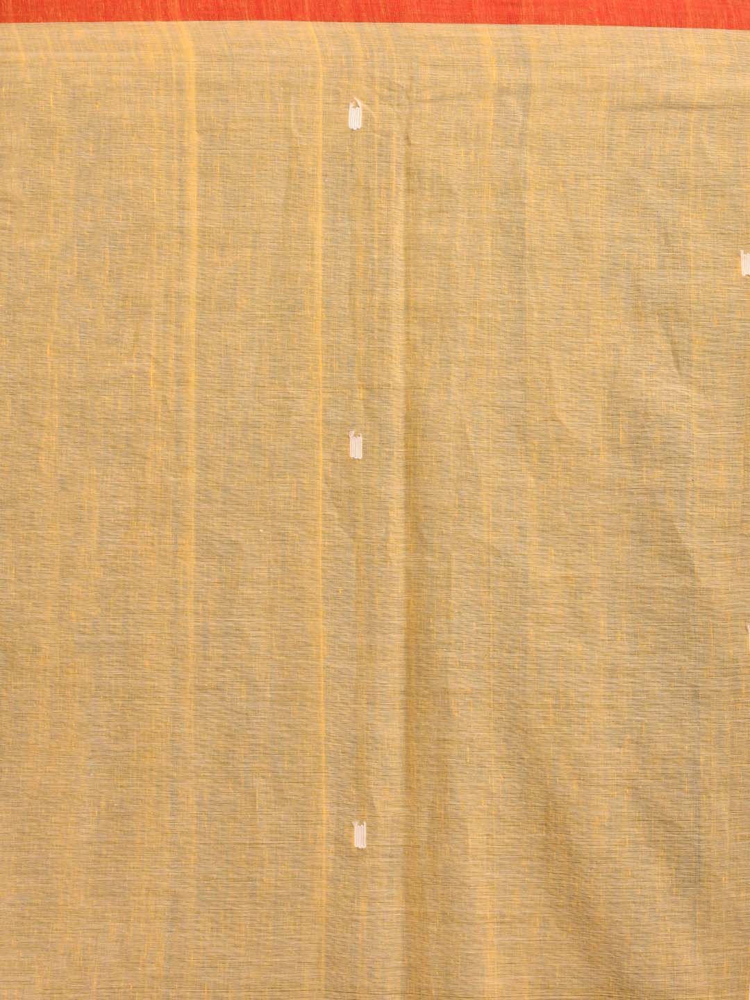 GOLDEN REVERIE (HANDLOOM 100% PURE COTTON SAREE)