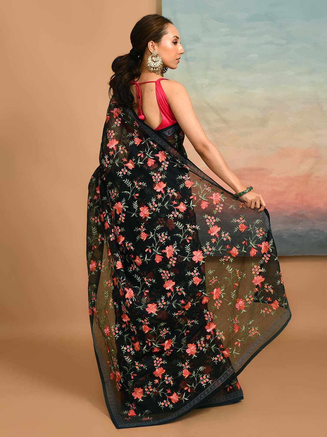 NOIR ENCHANTMENT (KOTA  SAREE)