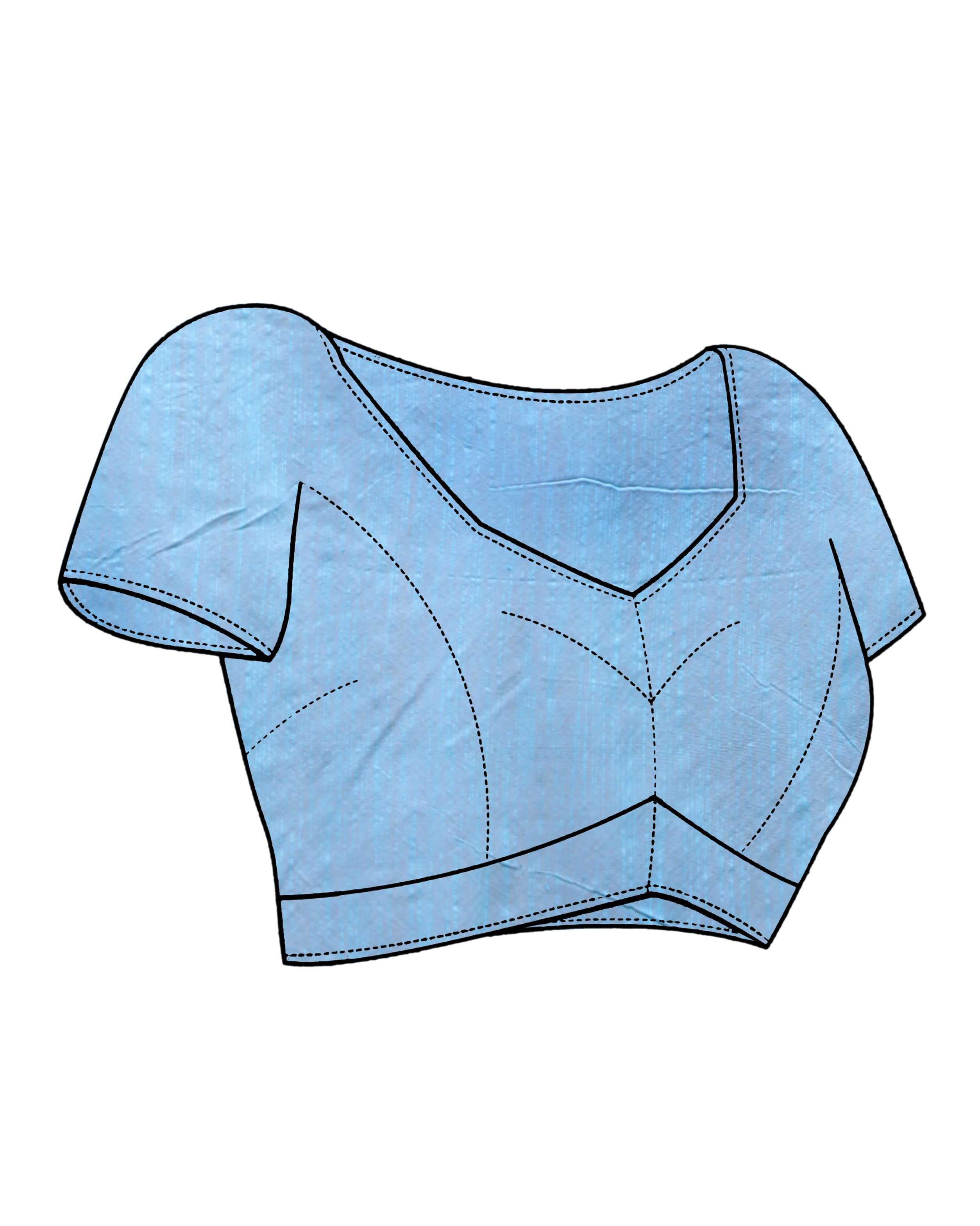 SKYLINE WEAVE (HANDLOOM COTTON BLEND SAREE)