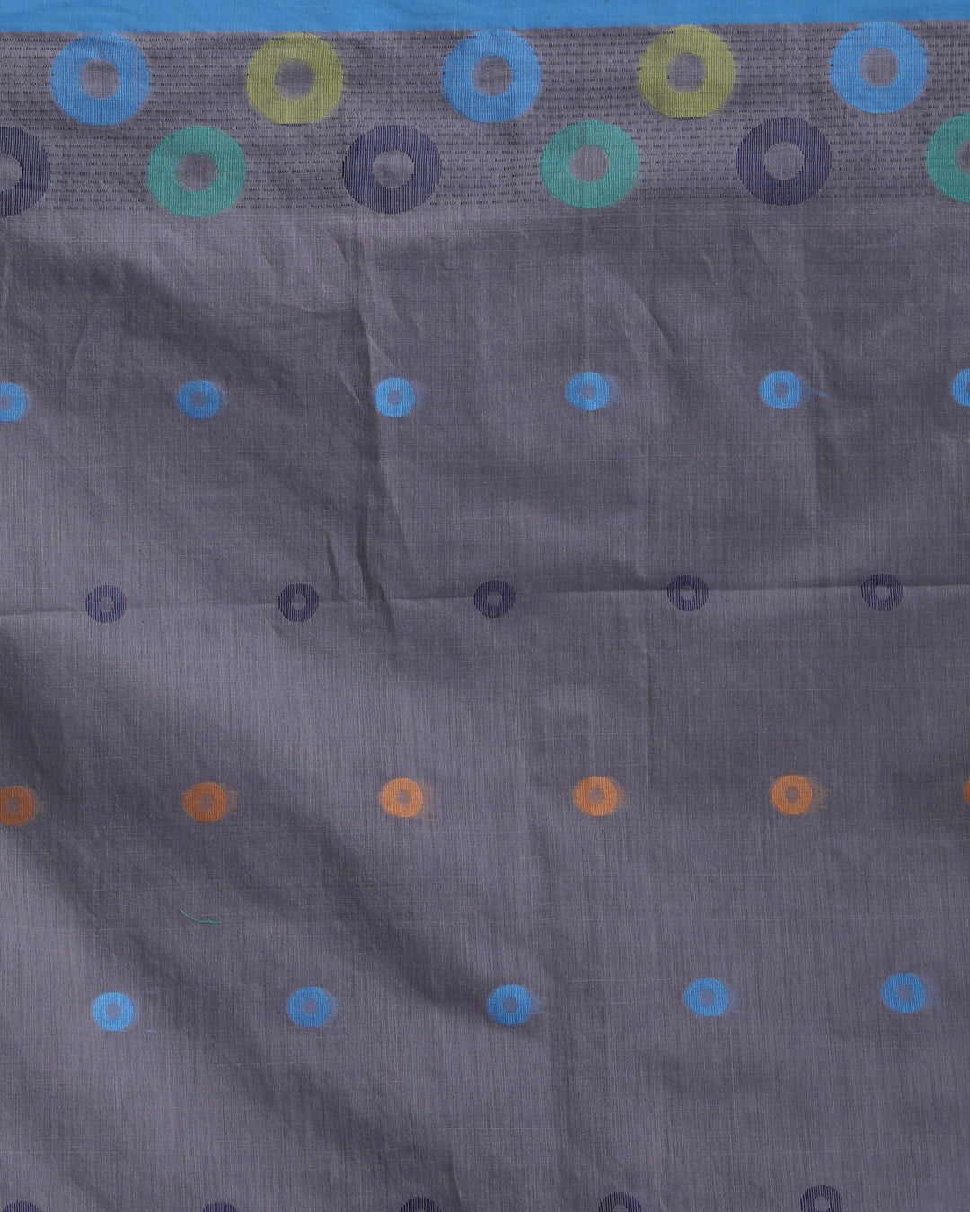 CELESTIAL CIRCLES (HANDLOOM COTTON BLEND SAREE)