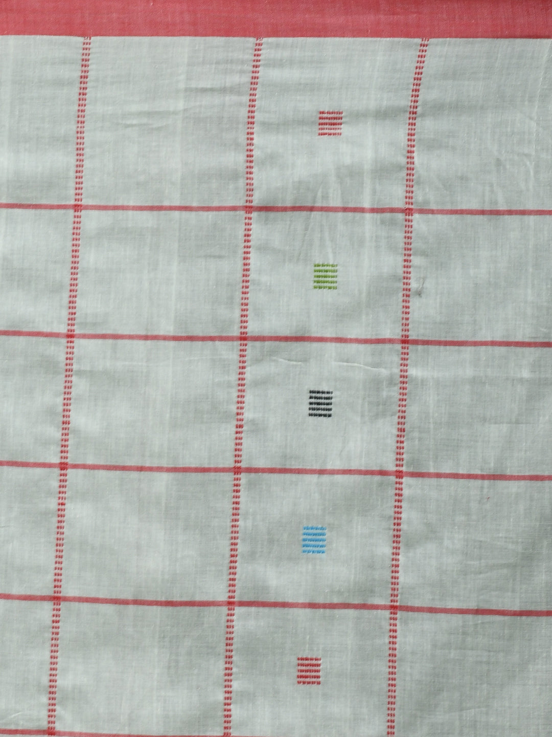 CELESTIAL WHITE (HANDLOOM 100% PURE COTTON SAREE)