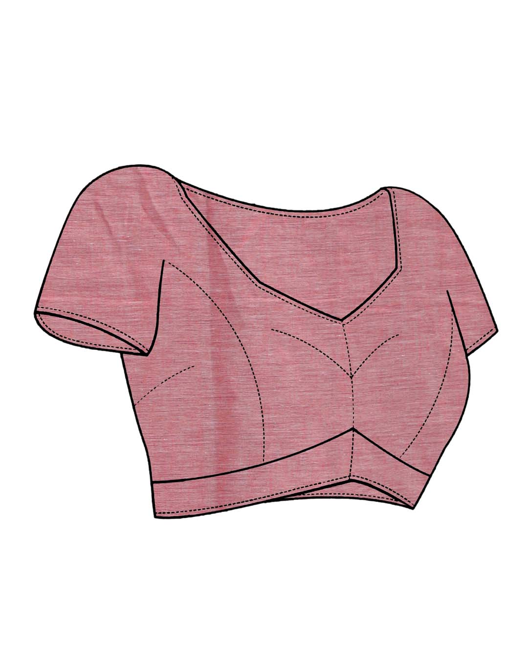 FROSTED GRACE (HANDLOOM 100% PURE COTTON SAREE)