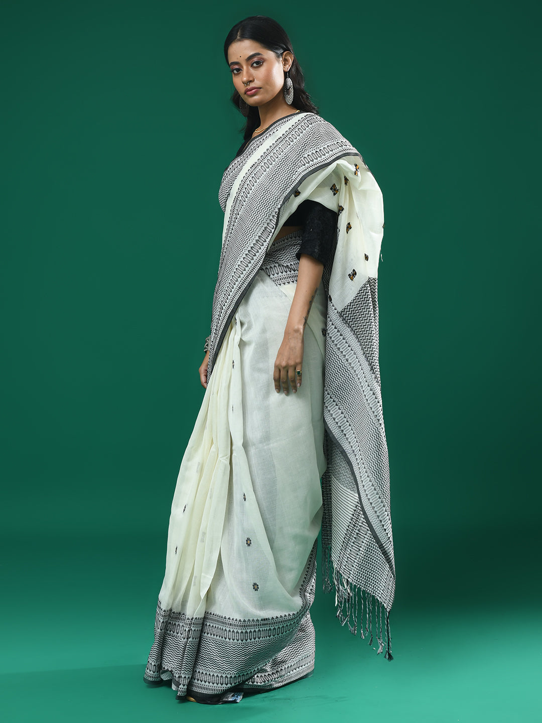 PURE WHISPER (HANDLOOM 100% PURE COTTON SAREE)