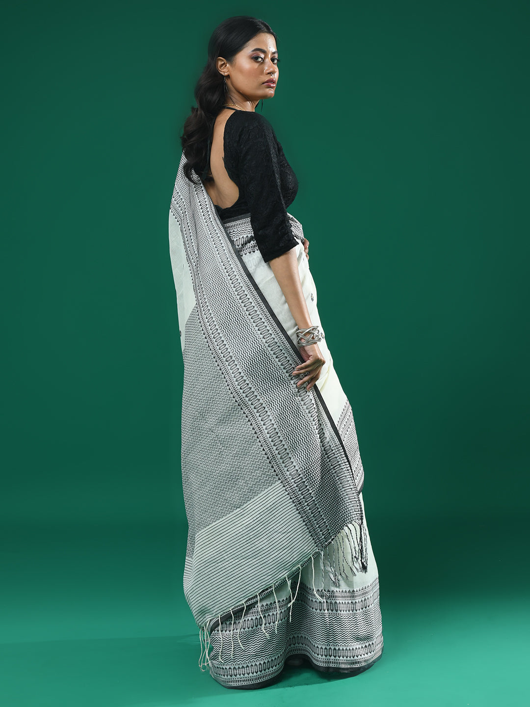 PURE WHISPER (HANDLOOM 100% PURE COTTON SAREE)