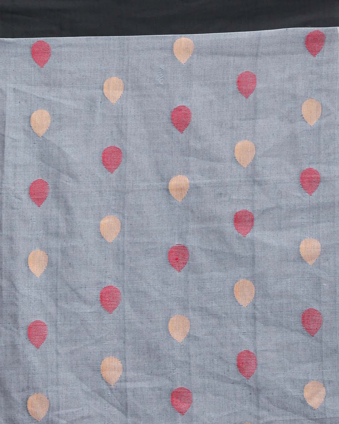 CHARCOAL WHISPER (HANDLOOM 100% PURE COTTON SAREE)