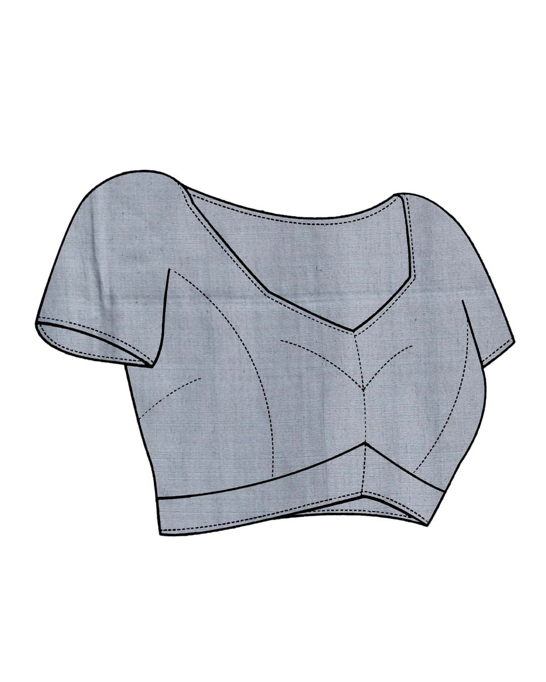 CHARCOAL WHISPER (HANDLOOM 100% PURE COTTON SAREE)