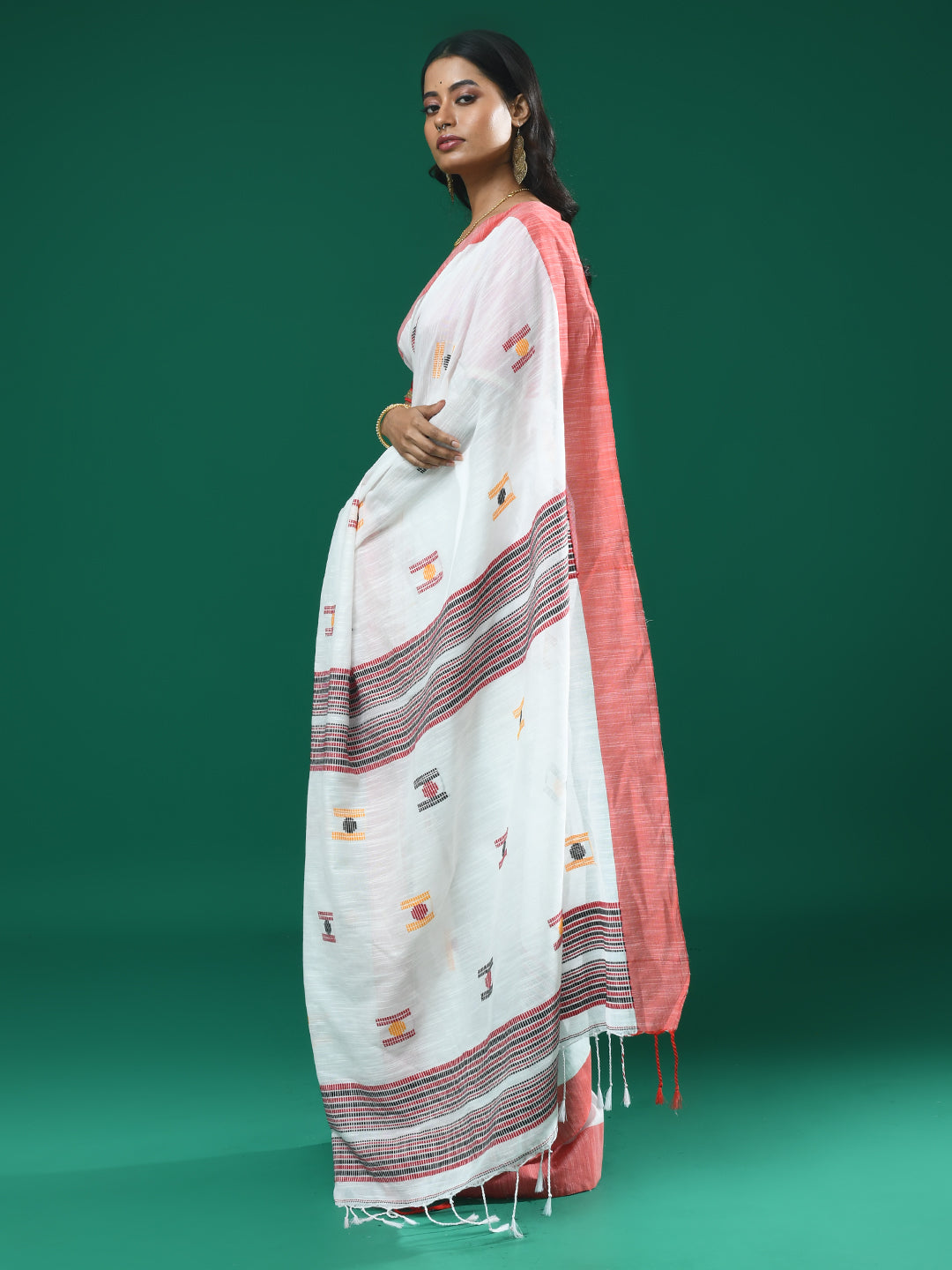 PURE SERENITY (HANDLOOM 100% PURE COTTON SAREE)