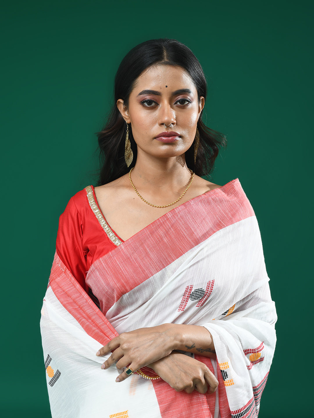 PURE SERENITY (HANDLOOM 100% PURE COTTON SAREE)