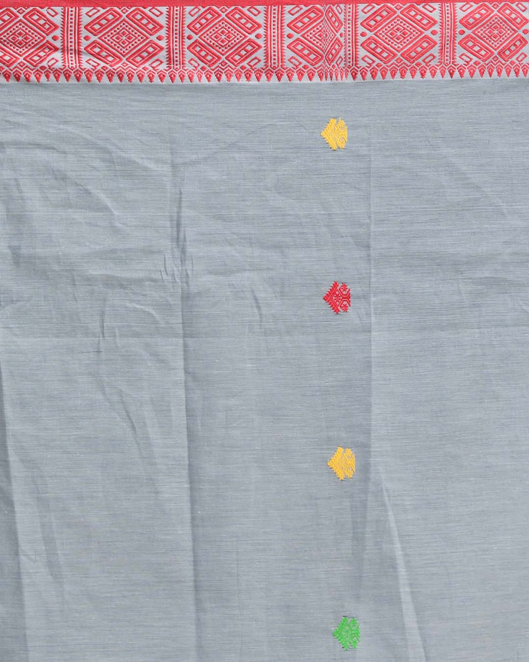 SLATE GRACE (HANDLOOM 100% PURE COTTON SAREE)