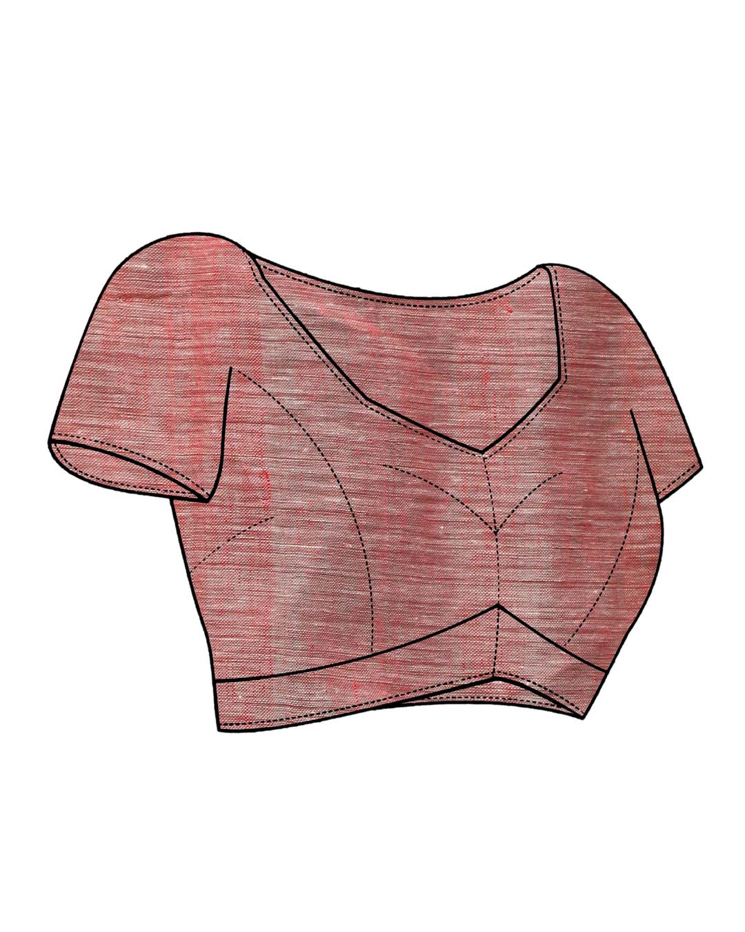 SUNLIT ELEGANCE (HANDLOOM PURE LINEN SAREE)