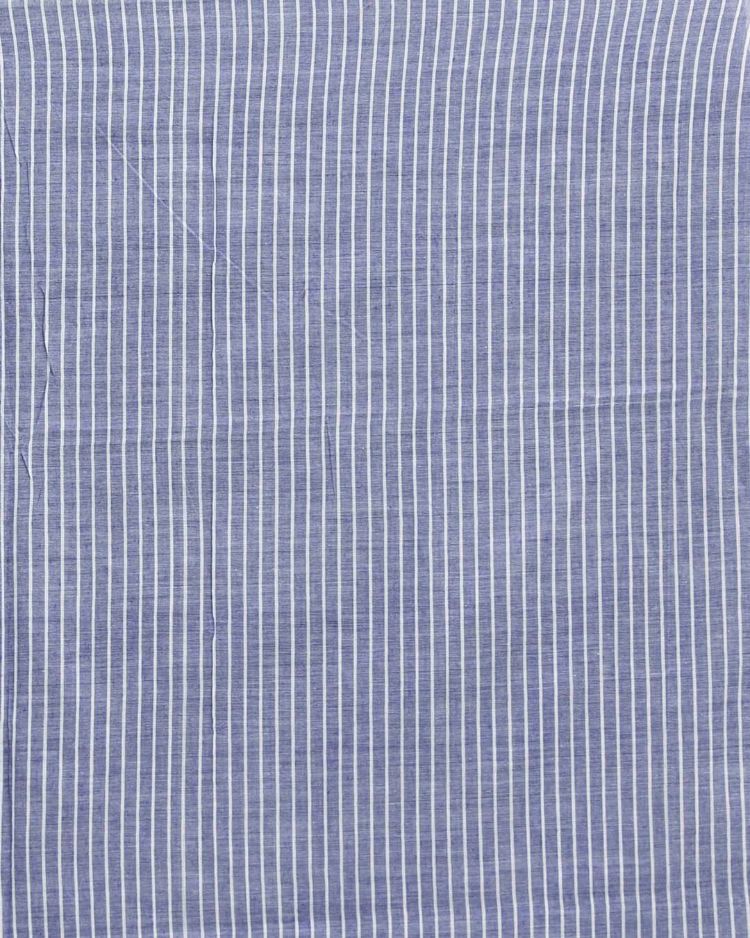 OCEAN BREEZE (BENGAL HANDLOOM COTTON BLEND SAREE)