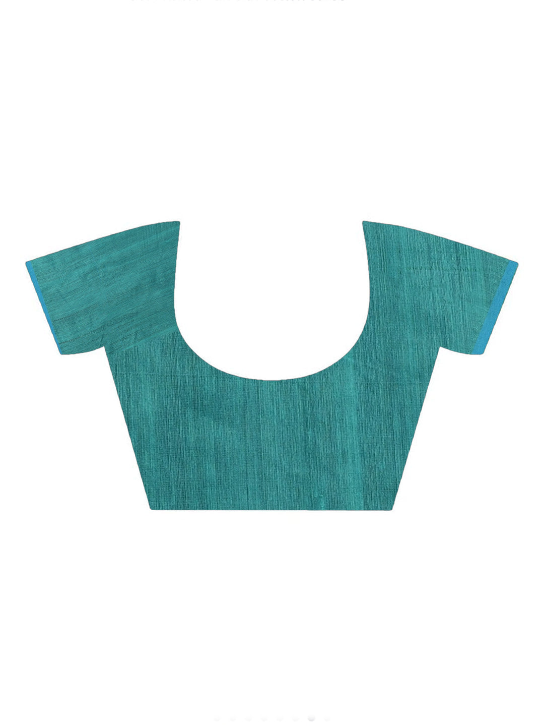 AZURE ELEGANCE (HANDLOOM COTTON BLEND SAREE)