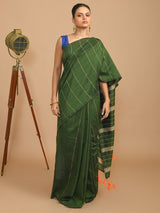 EVERGREEN PROFESSIONAL (BENGAL HANDLOOM COTTON BLEND SAREE)