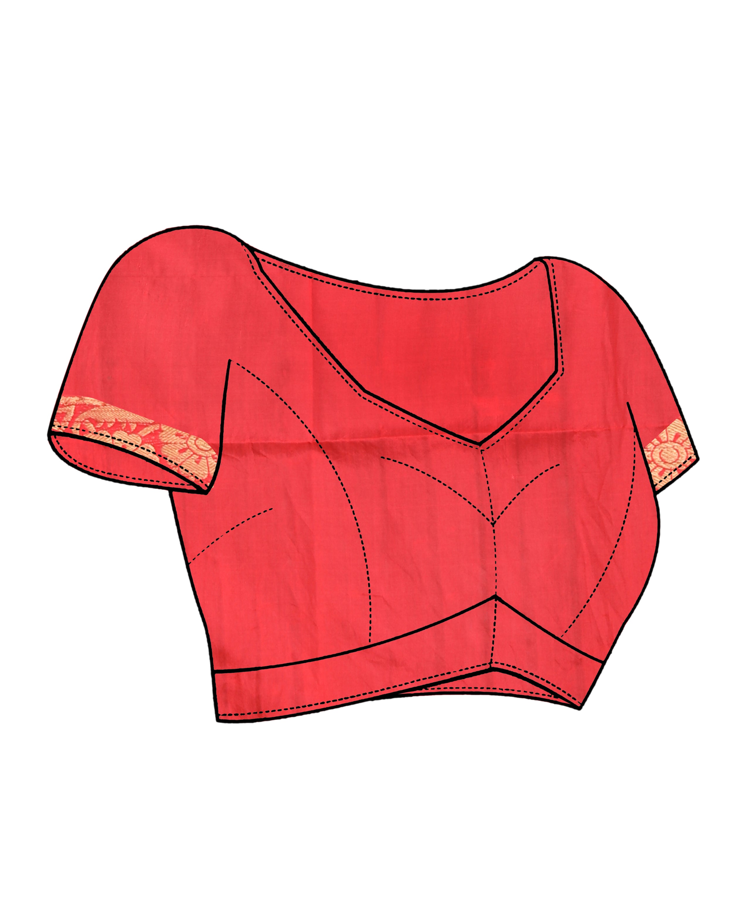 SILKEN LUMINESCENCE (BANDHANI  SILK SAREE)