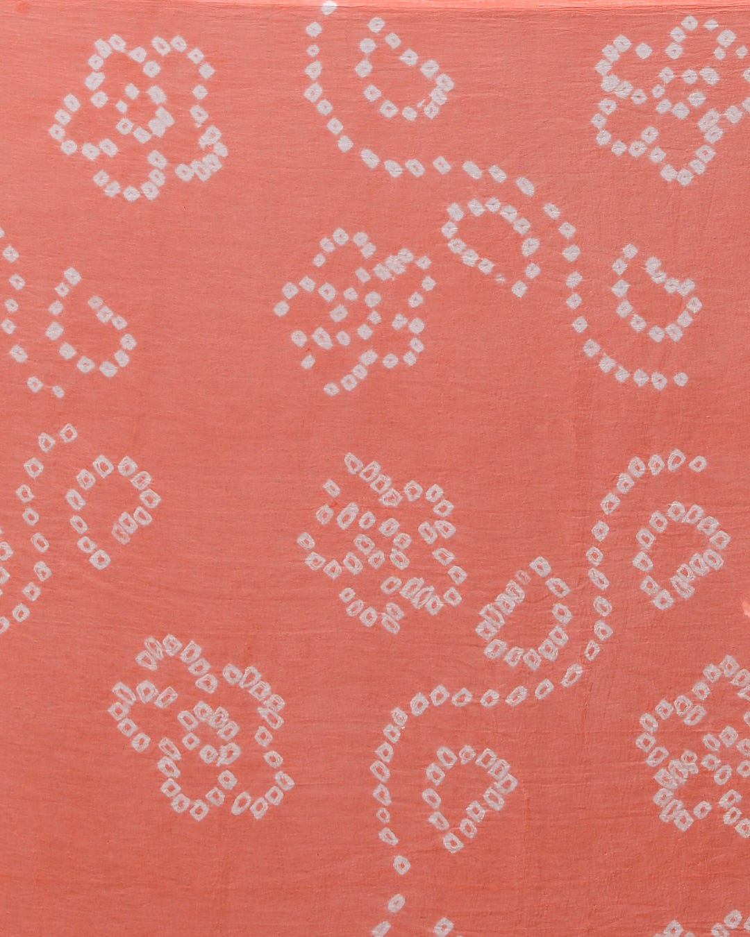 BLUSHING CORAL DREAM (LEHERIYA  SAREE)