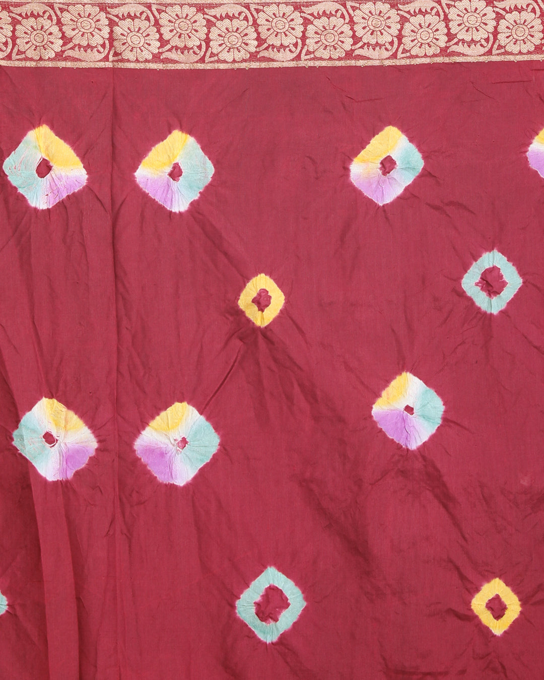 RADIANT BANDHANI GLOW (BANDHANI  SILK SAREE)